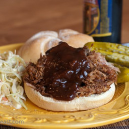 Pulled Pork with Bourbon Barbecue Sauce