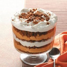Pumpkin-Butterscotch Gingerbread Trifle Recipe