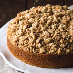 Pumpkin Cake with Browned Butter Streusel