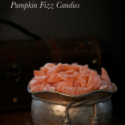 Pumpkin fizz candies