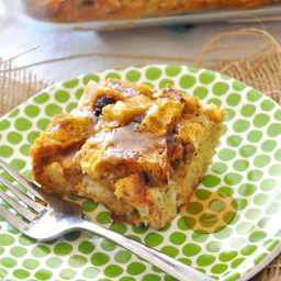 Pumpkin French Toast Bake
