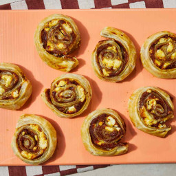 Pumpkin-Goat Cheese Puff Pastry Rolls Are a Must-Make Appetizer