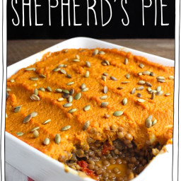 Pumpkin & Lentil Shepherd's Pie