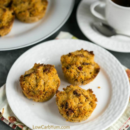 Pumpkin Muffins with Cranberries and Pecans