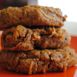 Flourless Pumpkin Pie Cookies 