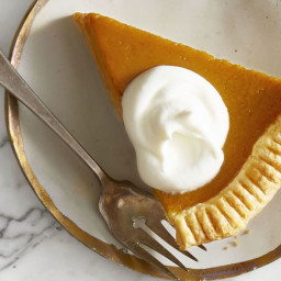 Pumpkin Pie with Maple Whipped Cream