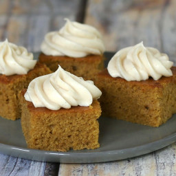 Pumpkin Sheet Cake With Browned Butter Cream Cheese Frosting