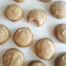 Pumpkin Spice Cookies with Brown Butter Icing