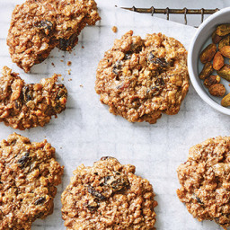 Pumpkin Spice, Cranberry, and Pistachio Morning Cookies
