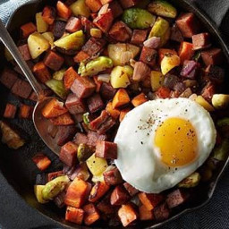 Pumpkin Spice Spam and Fall Vegetable Hash