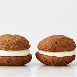 Pumpkin Whoopie Pies with Cream-Cheese Filling