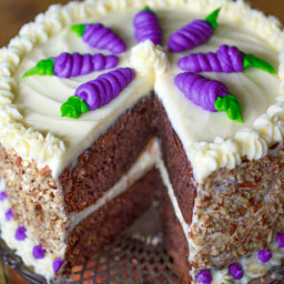 Purple Carrot Cake