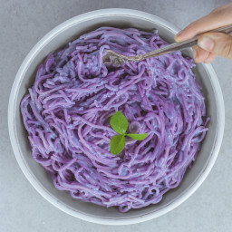Purple Vegan Alfredo Recipe