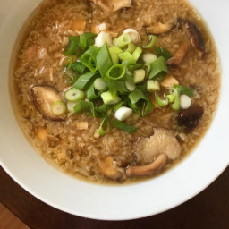 Qi Building Chicken and Shiitake Mushroom Soup