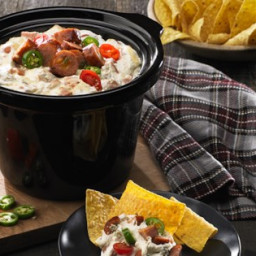 Queso Blanco and Black Bean Slow Cooker Dip Recipe