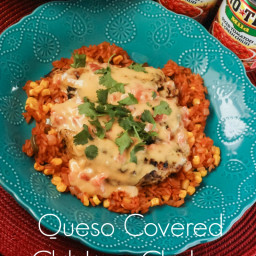 Queso Covered Chili Lime Chicken