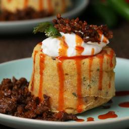 Queso Lava Cakes Recipe by Tasty
