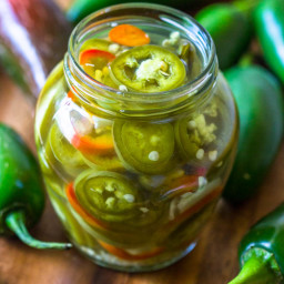 Quick 10 Minute Pickled jalapeno
