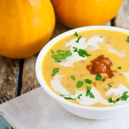 Quick & Easy Spicy Southwest Pumpkin Soup Recipe