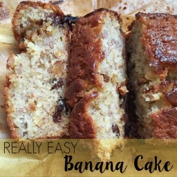 Quick and Easy Banana Cake