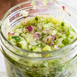 Quick and Easy Cucumber Relish