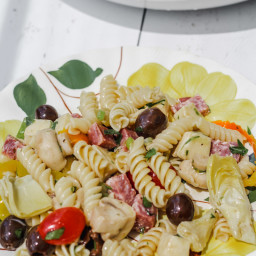 Quick and Easy Italian Antipasto Pasta Salad Recipe
