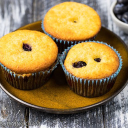 Quick and Easy Low Carb Keto Blueberry Muffins