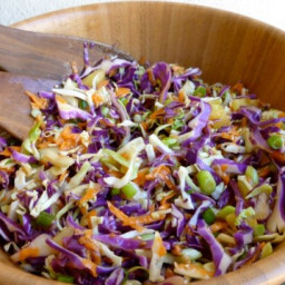 Quick and Easy Low Fat Asian Slaw with Pineapple Recipe