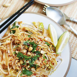 Quick and easy Pad Thai noodles