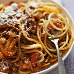 Quick and easy spaghetti Bolognese