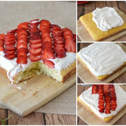 Quick and Easy Strawberry Cake Recipe