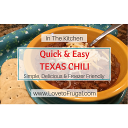 Quick and Easy Texas Chili
