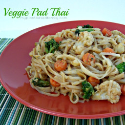 Quick and Easy Veggie Pad Thai