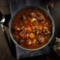 Quick Beef and Barley Soup
