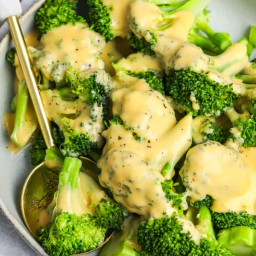 Quick Broccoli and Cheese {Ready in 15 Minutes!}