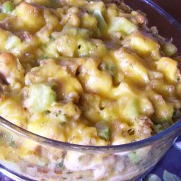 Quick Chicken and Stuffing Casserole