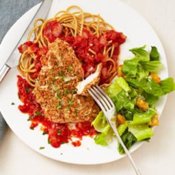 Quick Chicken Parmesan for Two