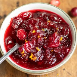 Quick Cranberry Compote