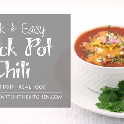 Quick Crock Pot Chili