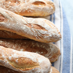 Quick Easy French Baguettes (Baking Baguettes for Beginners)