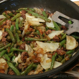 Quick Ground Beef and Vegetable Skillet Recipe