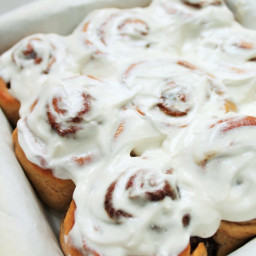 Quick Healthier Cinnamon Buns (Ready in 45 minutes!)