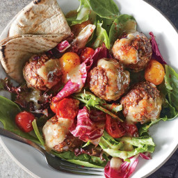 Quick, Hearty Spiced Meatball Salad