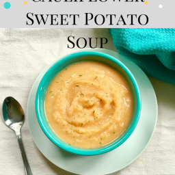Quick 'n' Easy Cauliflower Sweet Potato Soup