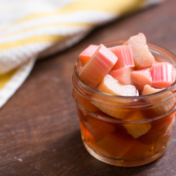 Quick-Pickled Rhubarb With Lemongrass and Ginger Recipe