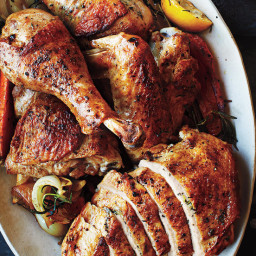 Quick-Roasting Turkey With Thyme Butter