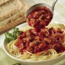 Quick Spaghetti with Meat Sauce