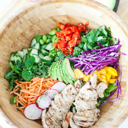 Quick Thai Chicken Salad