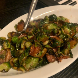 Quick Vegan Stir-Fry Brussels Sprouts 