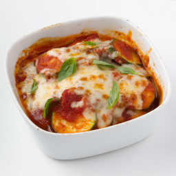 Quick Zucchini “Parmigiana”